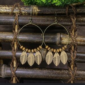 🟢handmade bohemian style dangle earring